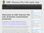 Home - ABC Alarms Pty Ltd Brisbane Queensland Australia