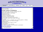 Able Coaters on the Gold Coast. Ablecoaters. com specialise in Abrasive Sand blasting, Powdercoati