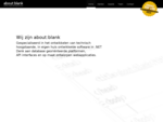 Custom made web applications - aboutblank