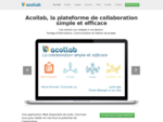Acollab, la solution collaborative en ligne