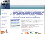 ACP Services Plombier Montpellier entreprise de plomberie, chauffage, installateur gaz et énergie