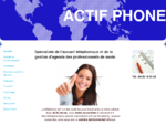 ACTIF PHONE, Professionnel de l'accueil téléphonique, agenda et secrétariat externalisés. - ACTI