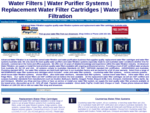 Water Filter Cartridges | Undersink Water Filtration Systems
