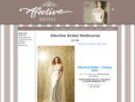 Afective Bridal | Bridal wear | Weddings | Wedding Gowns | Bridal Gowns Melbourne | Wedding dre
