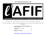 L'AFIF L'Association pour la Formation et l'Inteacute;gration des Familles