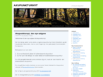 Akupunktur nyt - et onlinemagasin om akupunktur