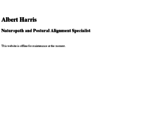 Albert Harris Naturopath and Postural Alignment Egoscue Method