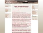 Dansk Antistalking forening - info omkring stalking og vejledning for stalkingofre