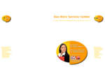 Das Service Center für kleinere und mittlere Unternehmen mit Bürodienstleistungen und ...