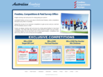 Australian Freebies, Online Competitions plus Paid Survey Offers