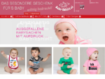 BABY-TSHIRT - Die süßesten Baby T-Shirts mit den witzigsten Aufdrucken- finden Sie bei ...