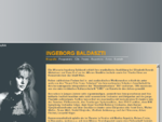 Homepage of Ingeborg Baldaszti