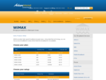 AdamEzyChoice WiMAX | Adam Internet