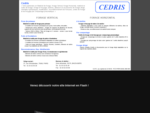 CEDRIS - Votre partenaire en fabrication et vente de matériel de forage - Forage vertical - Forage H