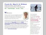 Chiropraktor . ch Willkommen bei Praxis Dr. Max Widmer, Chiropraktor in Baden, Schweiz