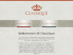 Classique vinotek og vintage