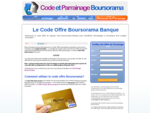 60€ gt;gt; Voici le Code Offre Boursorama Banque en vigueur