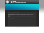 CPA - Corporate Project Analysis