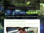 Home | Da Goose Music Mastering and Sound Engineering