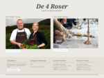 Startsiden - De 4 Roser - Tromsà¸ HarstadDe 4 Roser | Café Restaurant