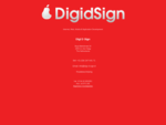 Digi D Sign Internet - Mobile Web Development