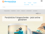 directprint24.de: Fotogeschenke Wimpel, Leinwände, Tassen selbst online gestalten