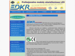 DKR Elektronik - Układy oświetleniowe LED, Moduły LED, Linijki LED, Paski LED, Listwy LED, dio
