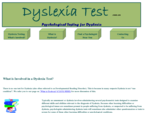 Dyslexia Test - Dyslexia and Reading - Psychometric Testing