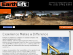 Melbourne Excavation - Earthlift - Residential Commercial Earthworks - Home
