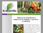 Principal - EcoCastilla - Alimentos Ecológicos a domicilio en Castila-La Mancha y Madrid