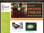 Snooker Pool Tables, Cues, For Sale, Ireland, The Billiard Company