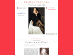 ELOISA FRANCIA - VOCAL COACH