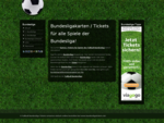 Bundesliga Tickets / Karten bestellen! Aktuell