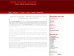 Mon Soleil Brune - Maison d'Édition de livres numériques - Revue Arès