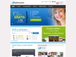 FLATBOOSTER - Webhosting, Webspace Hosting, Homepage Maker and Domains.