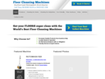Floor Cleaning Machines - Rotowash Domestic and Commercial Floor Cleaners