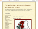 Florista Paraiso - Miranda do Douro - Maria Leonor Ventura