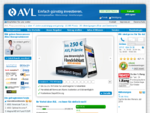 AVL Finanzvermittlung · einfach günstig investieren · Investmentfonds · Beteiligungen · Riester · Rü
