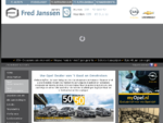 Fred Janssen Auto's - Uw Opel en Chevrolet Dealer van het Gooi en Omstreken.