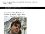 Giulio Gargiullo Consulente Web Marketing Trovare Clienti in Russia -