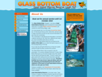 Glass Bottom Boat, Goat Island Marine Reserve, Leigh, NZ - about