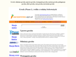 groch. com. pl - Groch odmiany grochu, uprawa grochu, wymagania grochu, nasiona grochu, pielęgna