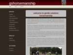 Gentle Solutions Horsemanship - Peter Williams Mobile Natural Horsemanship Instructor -