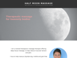 Half Moon Massage - Wellington city massage with Nicola Zemba
