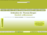 Ordination Dr. Thomas Berger