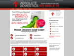 House Cleaners Gold Coast - Absolute Domestics - Gold Coast House Cleaners
