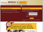IFPAN corso di formazione professionale di assistente notarile autorizzato dalla regione lazio