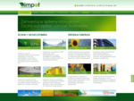 Impet - Systemy ekologiczne kolektory słoneczne, fotoogniwa, oczyszczalnie ścieków, szamba - Impe