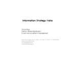 Information Strategy - Fashion Brand distribution, consulting, e-commerce platform management