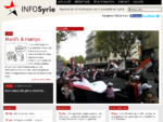 InfoSyrie Agence de ré-information sur l039;actualité en Syrie